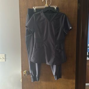 Grey Cherokee Infinity Scrub Set